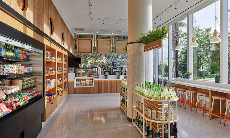 Grounds Grab-and-Go outlet at the Walt Disney World Swan Reserve